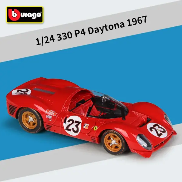 1:24 Ferrari 330 P4 Daytona Alloy Model - Image 4