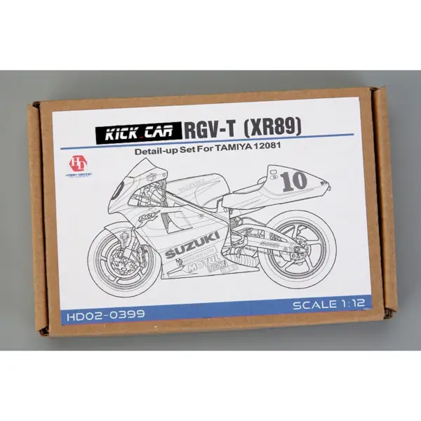Hobby Design 1/12 Metal Motorcycle Upgrade Kit - Image 22