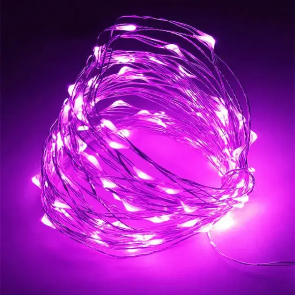 Copper Wire LED String Lights 5M for Festive Decor - Image 9