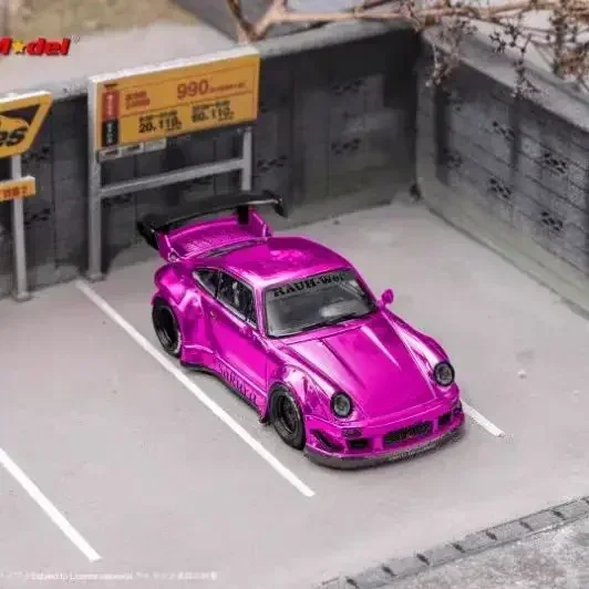 Star 1:64 RWB 930 964 Rear Wing Australian Pink Model 11 Star 1:64 RWB 930 964 Rear Wing Australian Pink Model - Image 11