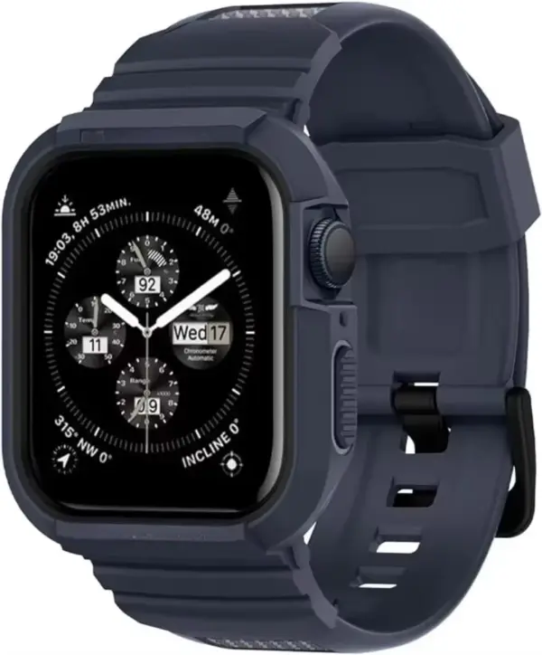 Rugged Carbon Case for Apple Watch Ultra2/9/8/7/6/SE Series 5-9 - Image 9