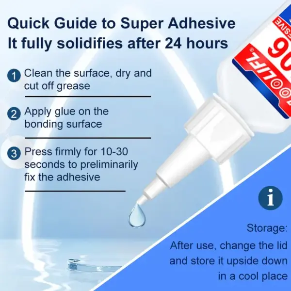 LOOLIFL 406 Quick-Bond Liquid Glue 20g - Image 4