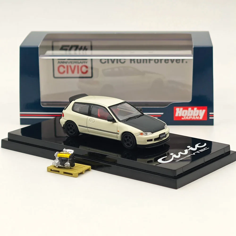 1/64 Honda Civic EG6 JDM Model Display Car 2 1/64 Honda Civic EG6 JDM Model Display Car - Image 2