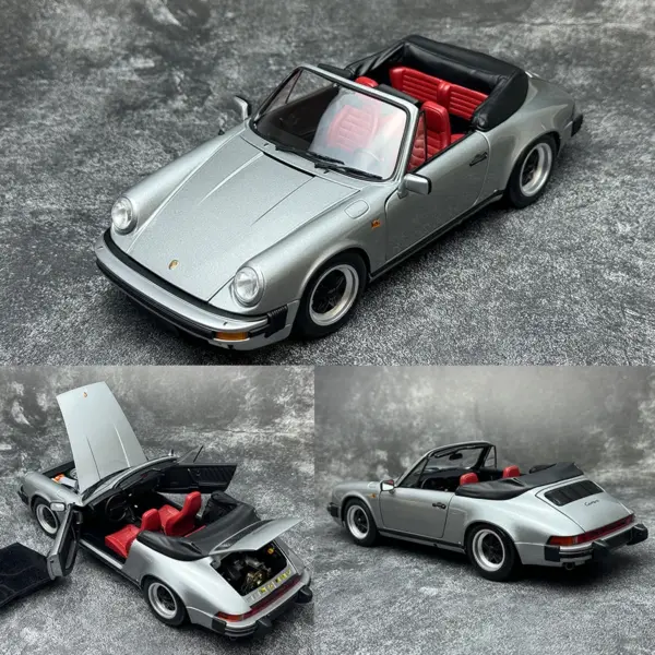 Minichamps 1:18 Porsche 911 Targa 1983 Model - Image 8