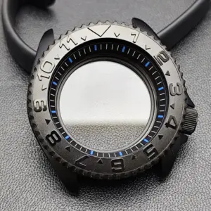 42mm Black Matte Watch Case for NH35 Movement 264 Sc2ff9a1a96f145f09ed3216f420520c2v 2