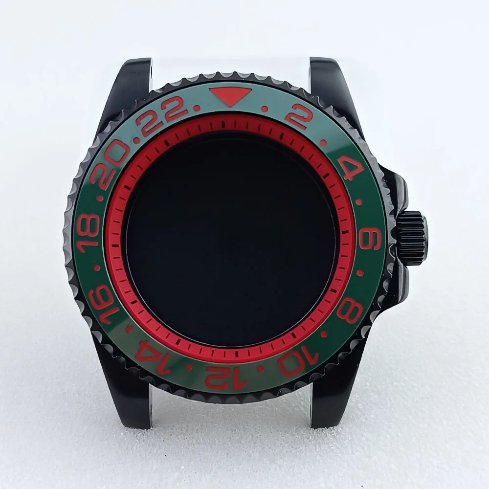 GMT Black Watch Case for NH34/NH35/NH36 Movements 22 GMT Black Watch Case for NH34/NH35/NH36 Movements - Image 22