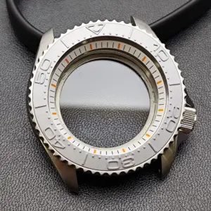 42mm Black Matte Watch Case for NH35 Movement 169 Sc330b366bf1c47d79eb2d7d5921474d8W 2