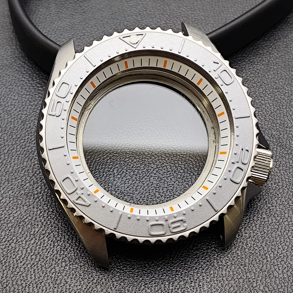 42mm Black Matte Watch Case for NH35 Movement 15 42mm Black Matte Watch Case for NH35 Movement - Image 15