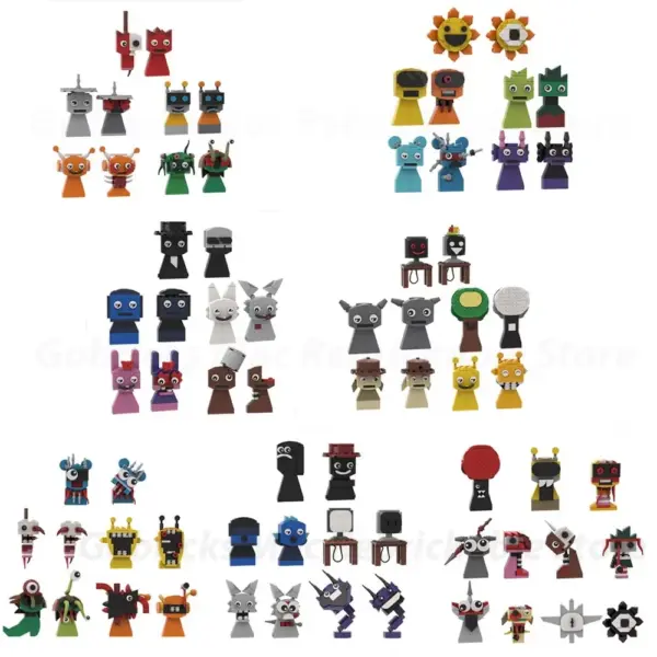 Gobricks Horror Incredibox Sprunki Building Blocks - Image 14