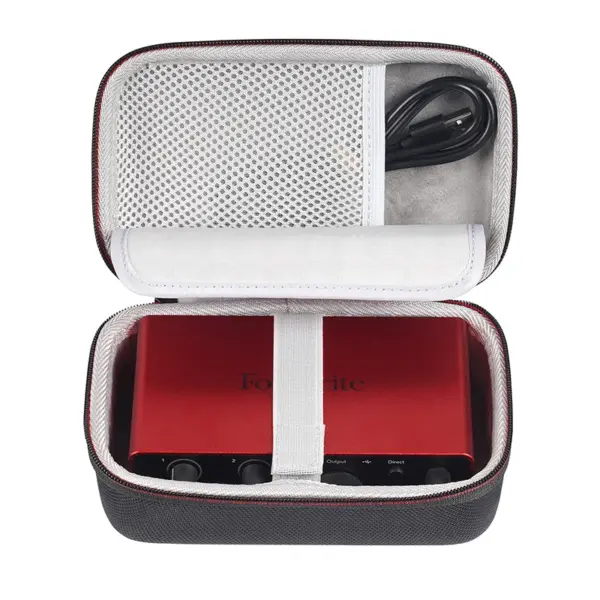 Hard EVA Case for Focusrite Scarlett Solo 4th/3rd Gen USB Interface - Image 3