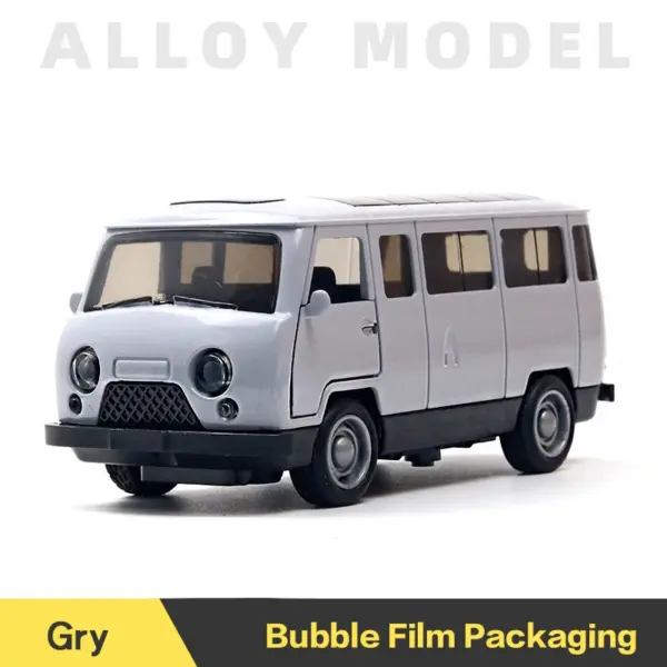 1:36 Alloy Vintage Pull Back Car Model for Collections - Image 12