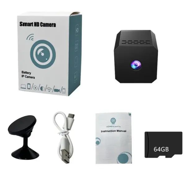 F1 Mini HD Wireless WiFi Security Camera 1080P - Image 9