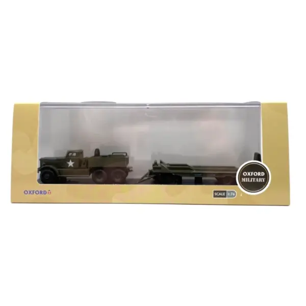 1/76 Scale U.S. Army Diamond T Model Alloy Display Trailer - Image 7