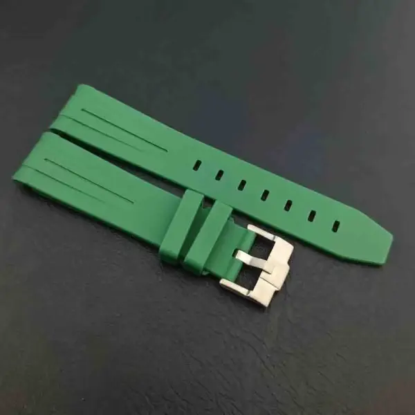 20mm Rubber Watch Strap with Stainless Steel Buckle - Image 15