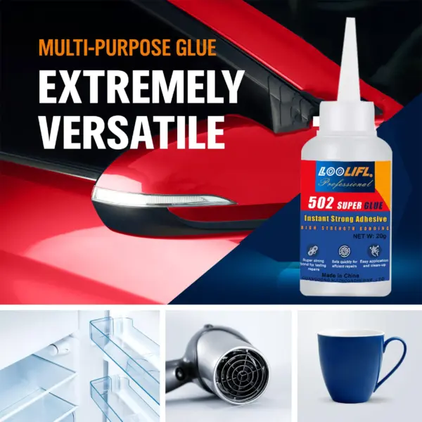 LOOLIFL 502 CA Glue for Multi-Material Bonding - Image 6