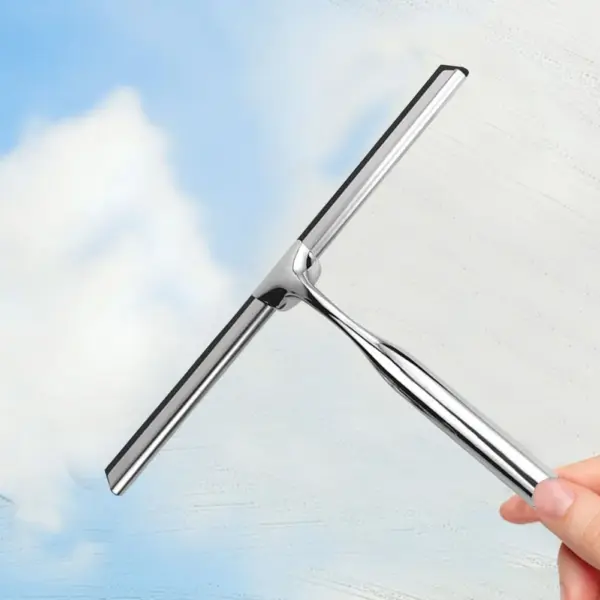 Stainless Steel Glass Wiper Cleaning Tool - Image 3