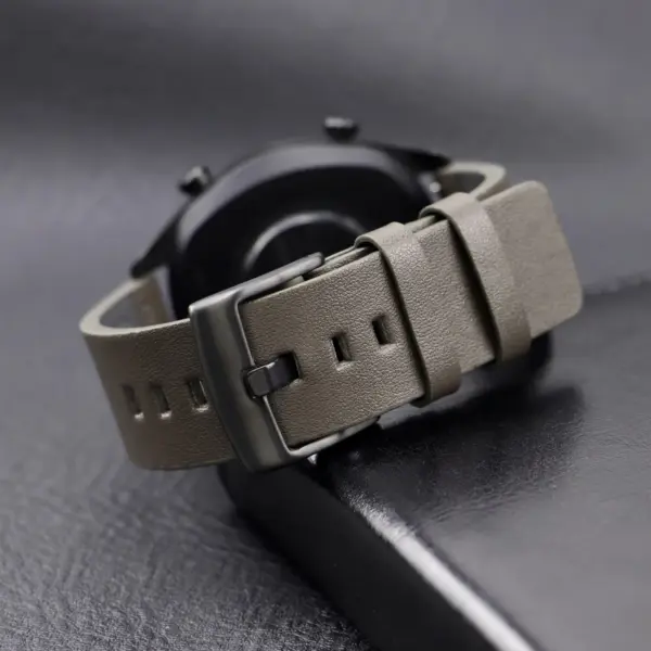 Leather Watch Band for Samsung Galaxy Watch 3 45mm - Image 4