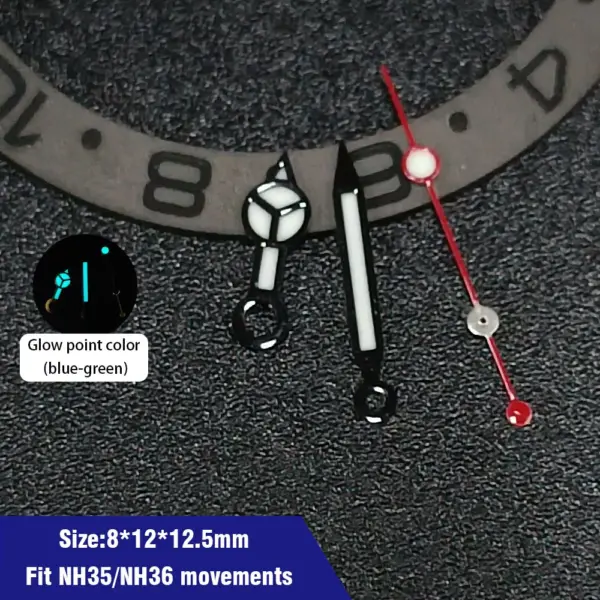 Green Luminous Watch Hands for NH35 NH36 Movement - Image 26