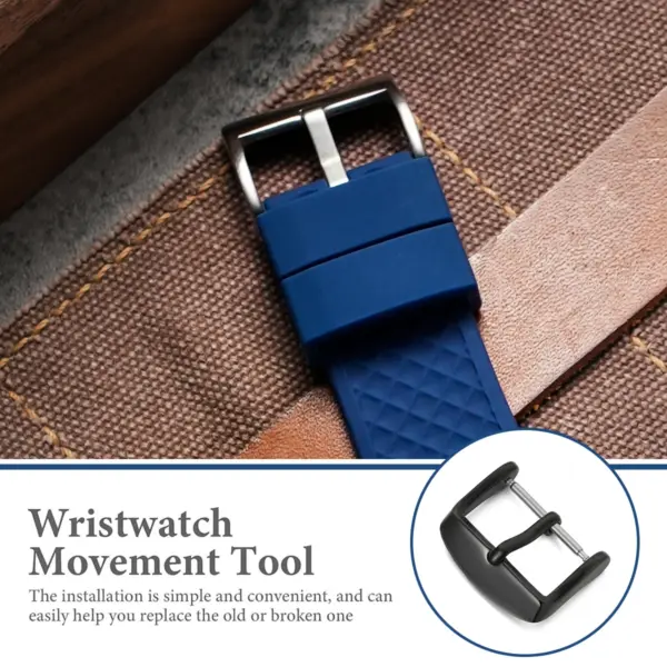 Stainless Steel Watch Strap Buckle 18/20/22mm - Image 6