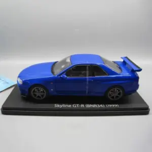 1/24 Nissan Skyline GTR BNR34 Alloy Car Model 6 Sc4602ecb326e4f1c8351bb3a5a826d10T