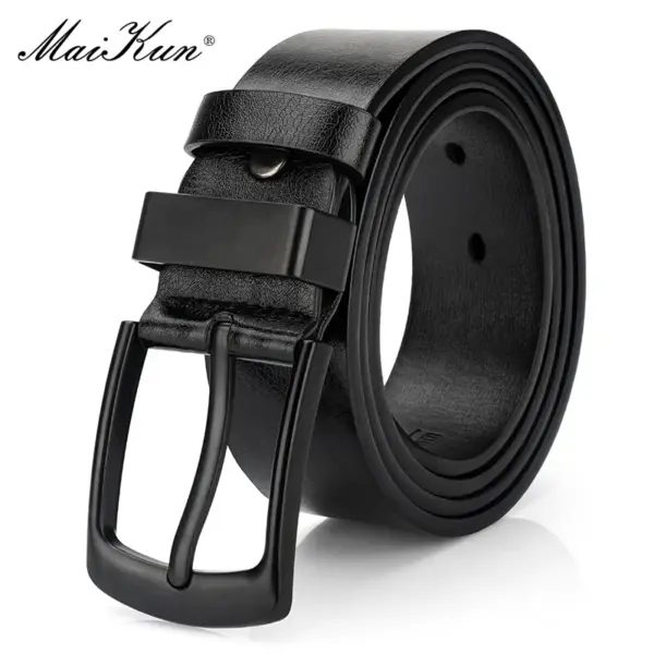 Maikun Men's Vintage Leather Wide Belt for Men - Image 7