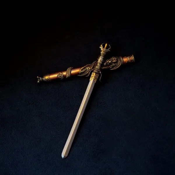 1:6 Scale Luolong Sword and Pestle Model - Image 3