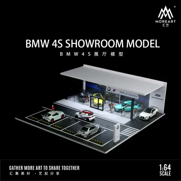 TimeMicro MoreArt 1:64 Scale Power 4S Showroom Car - Image 2