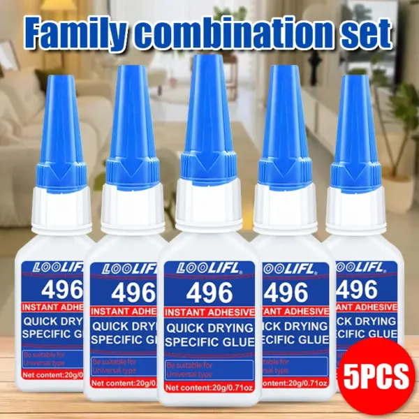 LOOLIFL 496 High Strength Instant Super Glue 20ml - Image 6