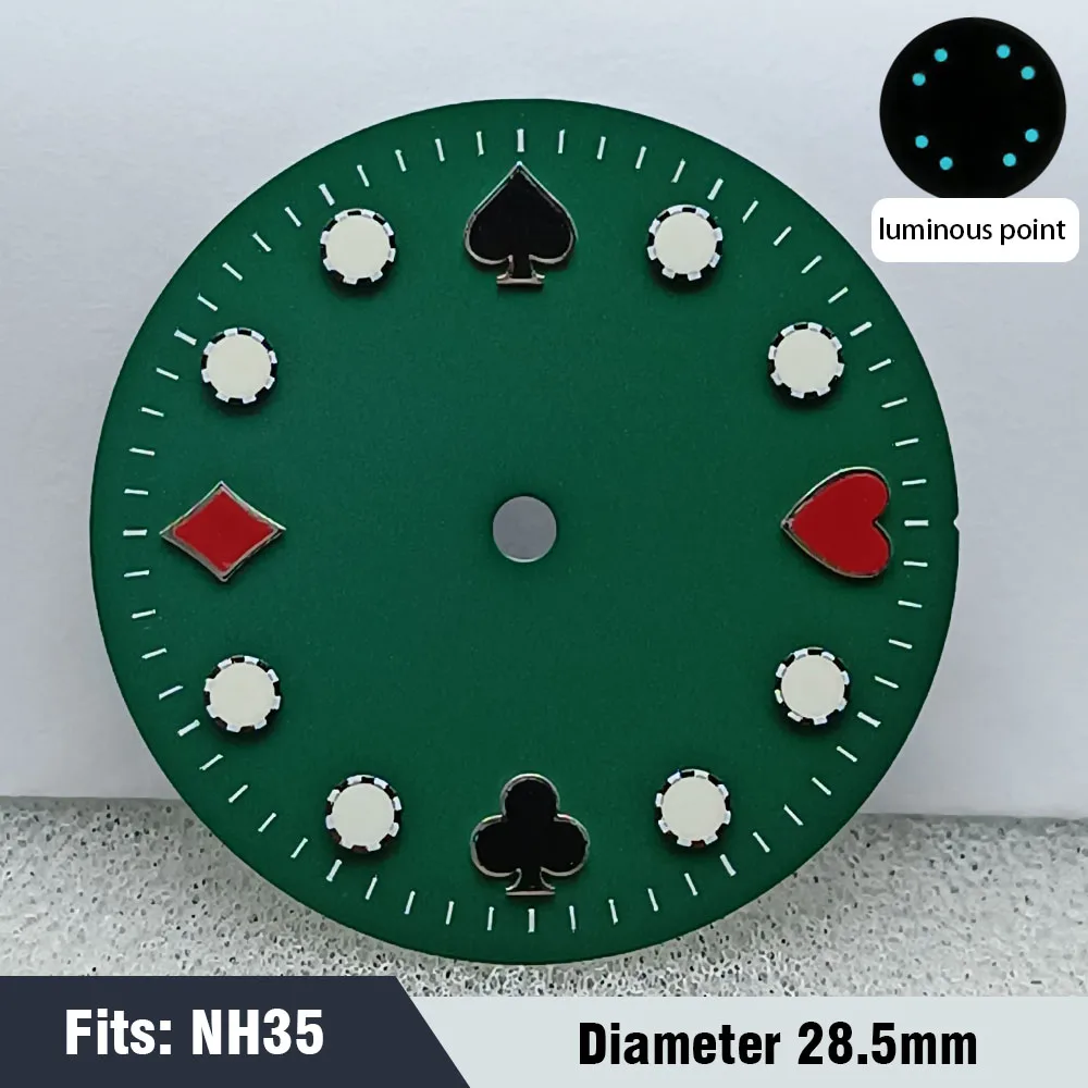 Men's Watch Dial NH35Nh36 Luminous Sterile Model 108 Men's Watch Dial NH35Nh36 Luminous Sterile Model - Image 108