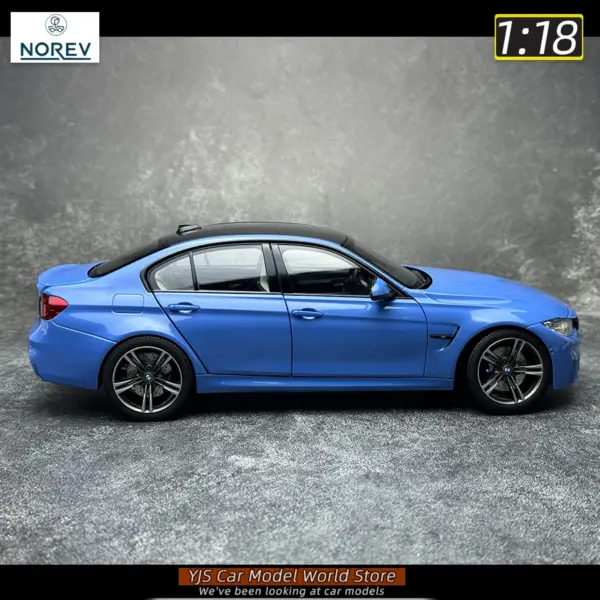 NOREV 1/18 Scale BMW M3 2017 Diecast Model - Image 5