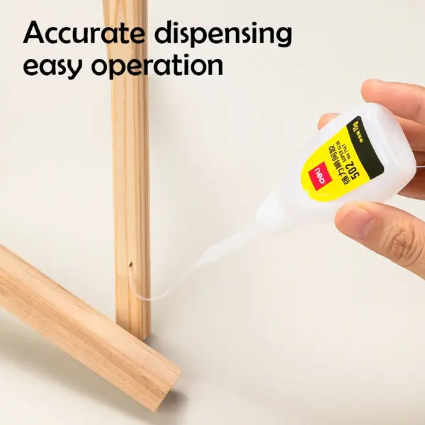 Deli 502 Super Glue Instant Adhesive 15ml - Image 5