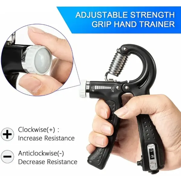 Adjustable Hand Strengthener Gripper for Fitness - Image 4