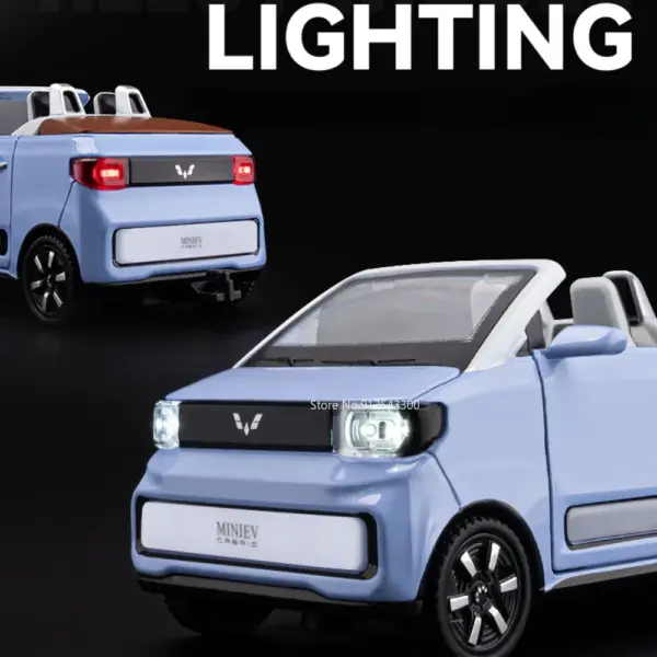 1:24 Scale WULING Station Wagon Miniev Car Model - Image 6
