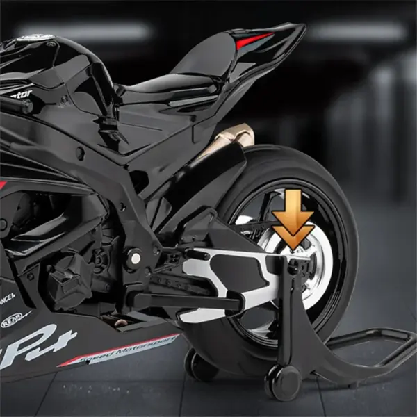 1:12 WELLY S1000RR HP4 Race Motorcycle Model - Image 4
