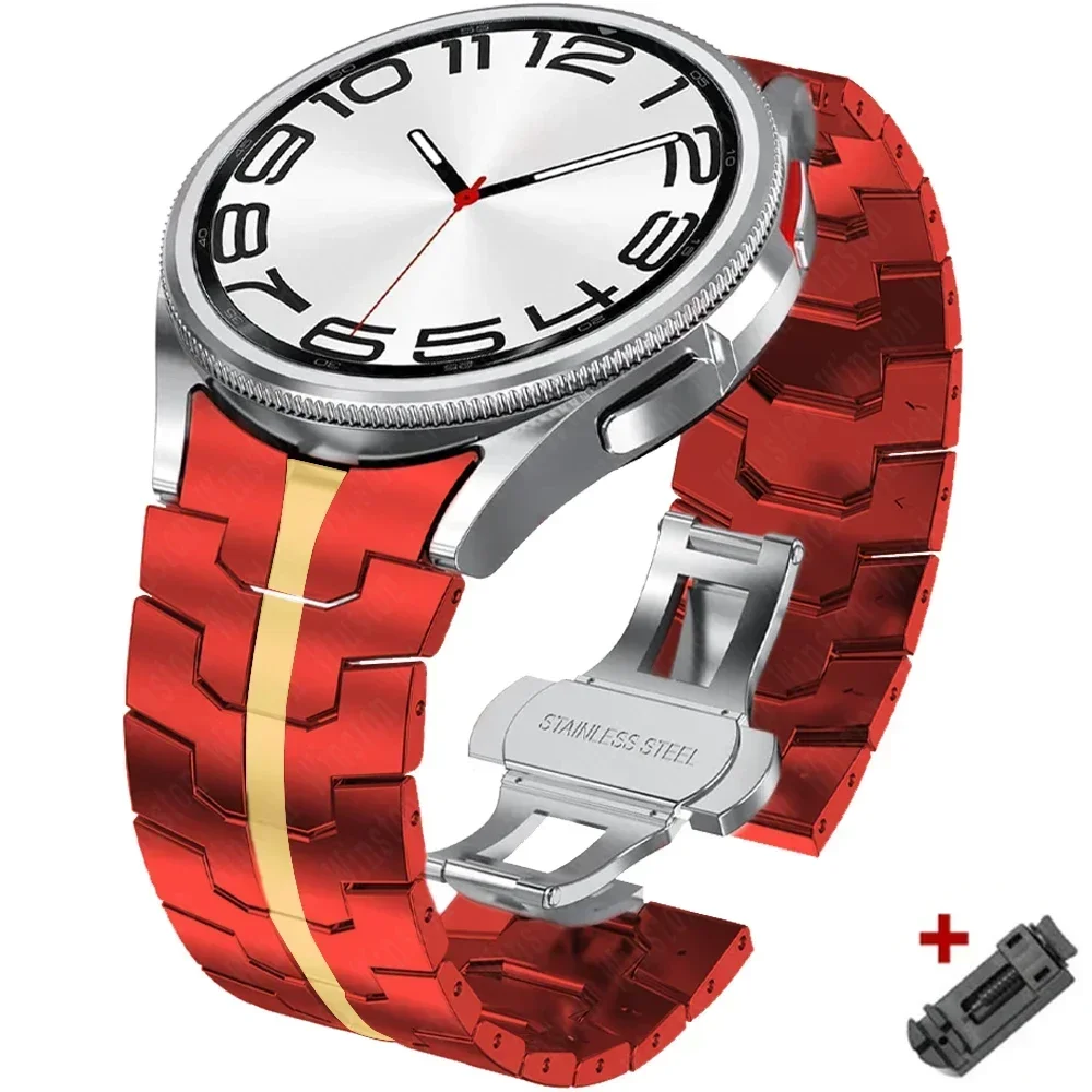 Stainless Steel Band for Samsung Galaxy Watch 4/5/6 7 Stainless Steel Band for Samsung Galaxy Watch 4/5/6 - Image 7