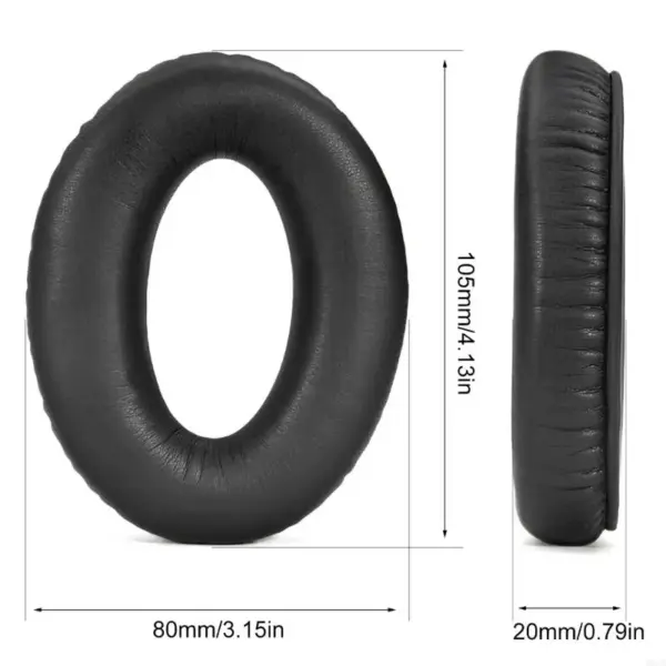 M6CA Leather Earpads & Headband for Aviation Headsets - Image 6