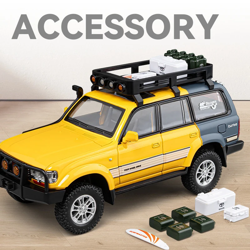 1/24 Toyota Land Cruiser LC80 Alloy Model 2 1/24 Toyota Land Cruiser LC80 Alloy Model - Image 2