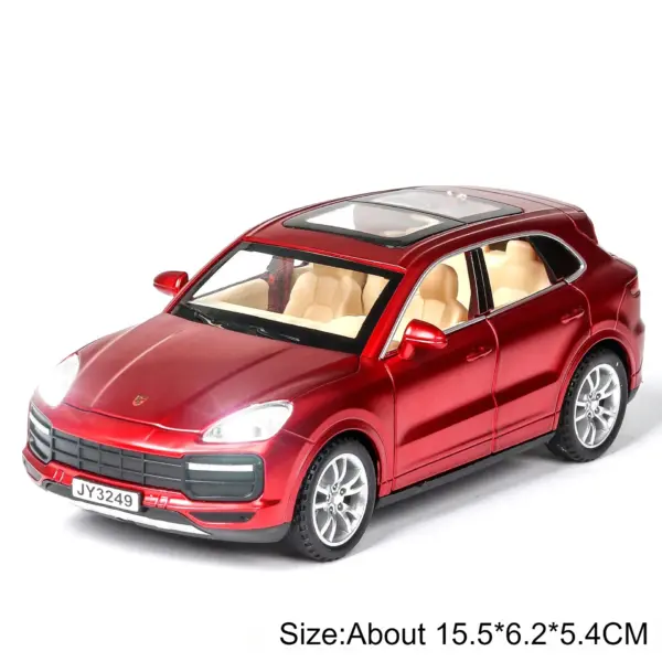 1:32 Scale Cayenne Turbo & 911 GT3 Car Models - Image 13