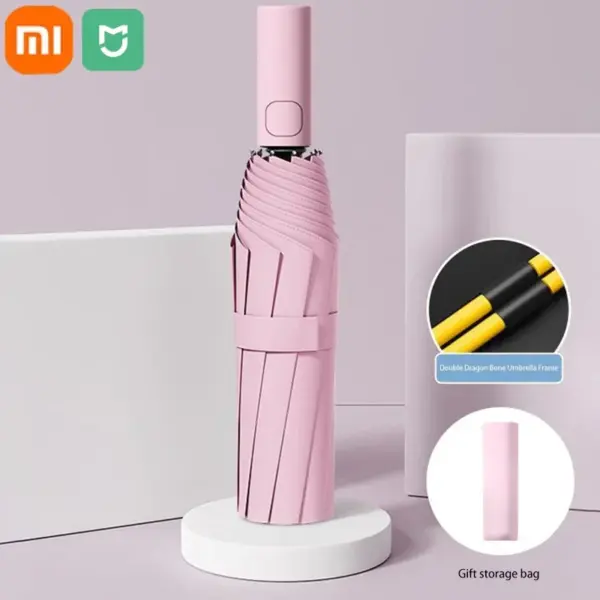 Xiaomi 24 Bone Automatic Collapsible Sunshade Umbrella - Image 7