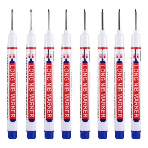 Deep Hole Long Nib Markers 8-Piece Set - Image 15
