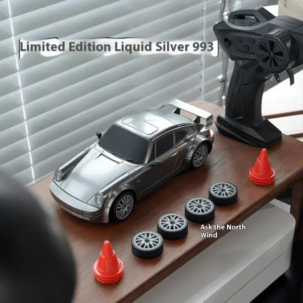 Upgraded 1/20 Scale RC Drift Car with Obstacles - Image 8