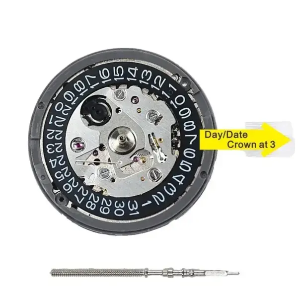 Japan Original NH35A Mechanical Movement for SKX007 Sumo Watch - Image 4