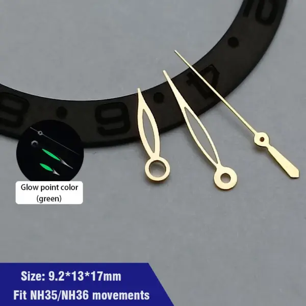 Green Luminescent Hands for NH35 NH36 Sports Watch - Image 16