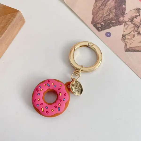 Cartoon Donut Silicone Case for Apple Airtag Only - Image 7