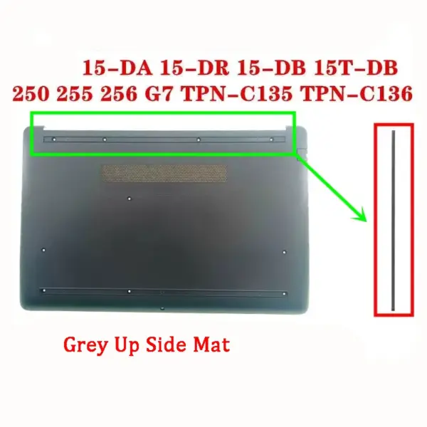 Laptop Bottom Case Rubber Feet for HP 15-DA/DR/DB 250/255/256 G7 - Image 11