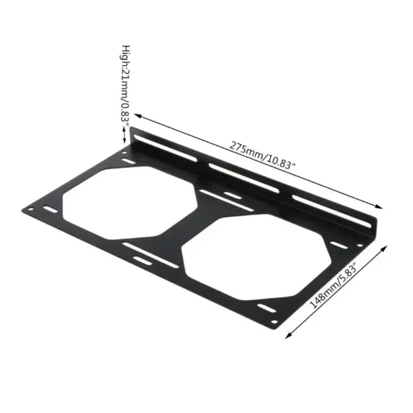 12/14cm Aluminum Fan Radiator Mounting Bracket - Image 12