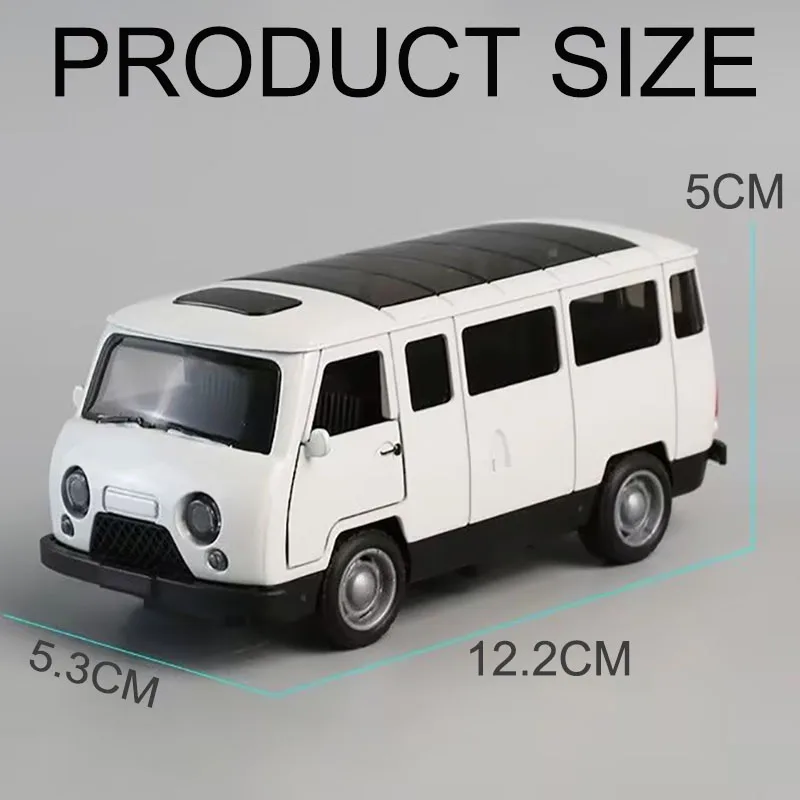 1/36 UAZ Diecast Alloy Off-road Vehicle Model 2 1/36 UAZ Diecast Alloy Off-road Vehicle Model - Image 2