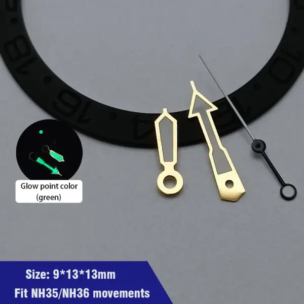 Green Luminous Watch Hands for NH35 NH36 Movement - Image 50