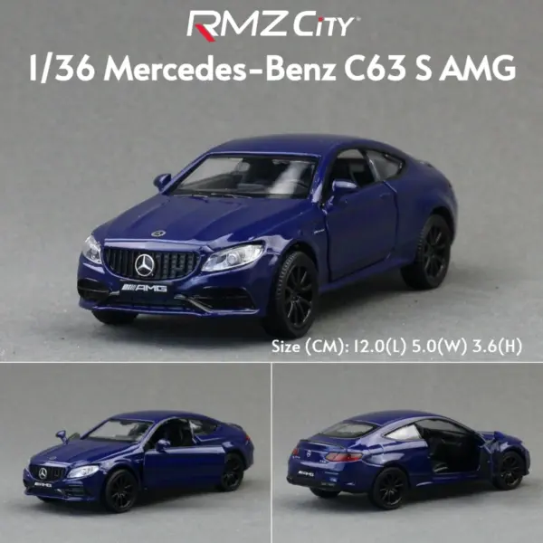 Mercedes-Benz SUV Diecast Model RMZ City 1:36 - Image 19