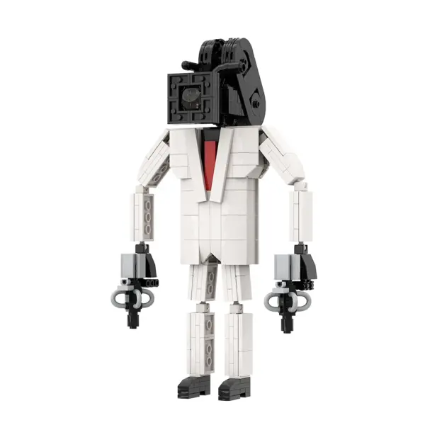 Gobricks Skibidi Toilet Man Building Block Set - Image 35